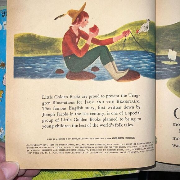 A Little Golden Book And A Television Book Of Farm Animals 1948-1986 Lot of 7 - Picture 7 of 8